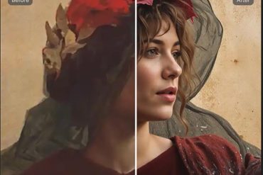 بزرگ‌نمایی تصاویر هوش مصنوعی